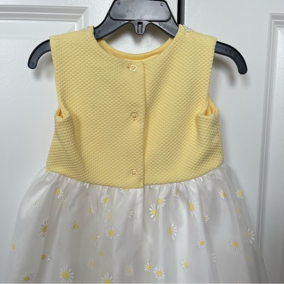 Yellow Flower Dress for Toddler Girl Size 3T - Picture 6 of 7